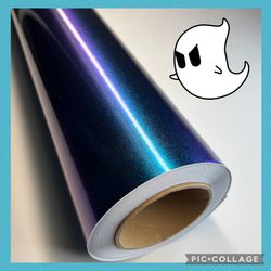Color shift Blue To Purple Car Wrap Vinyl Roll
