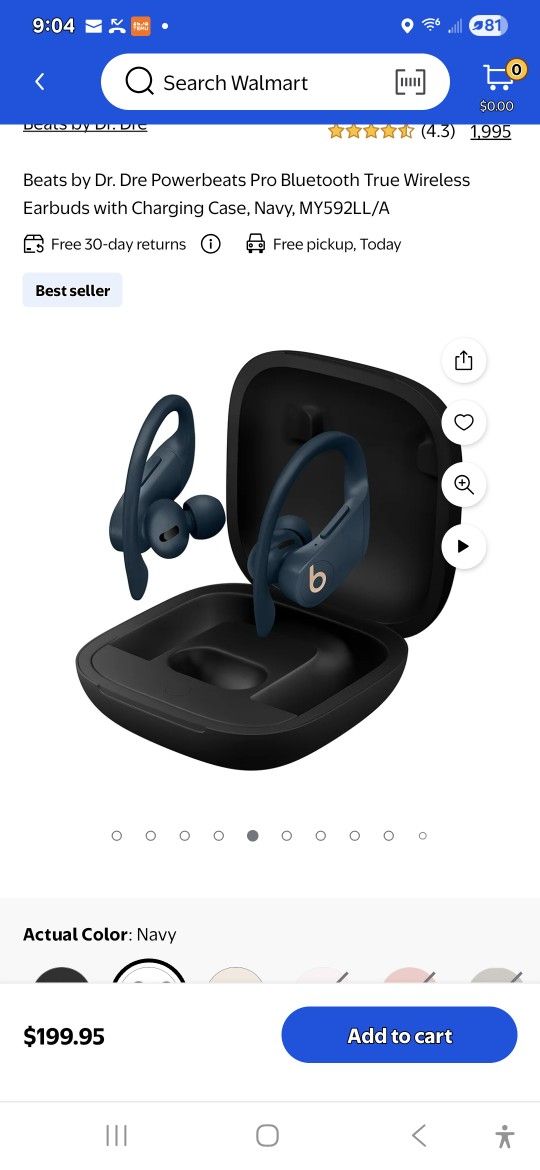 Beats Earbuds.
