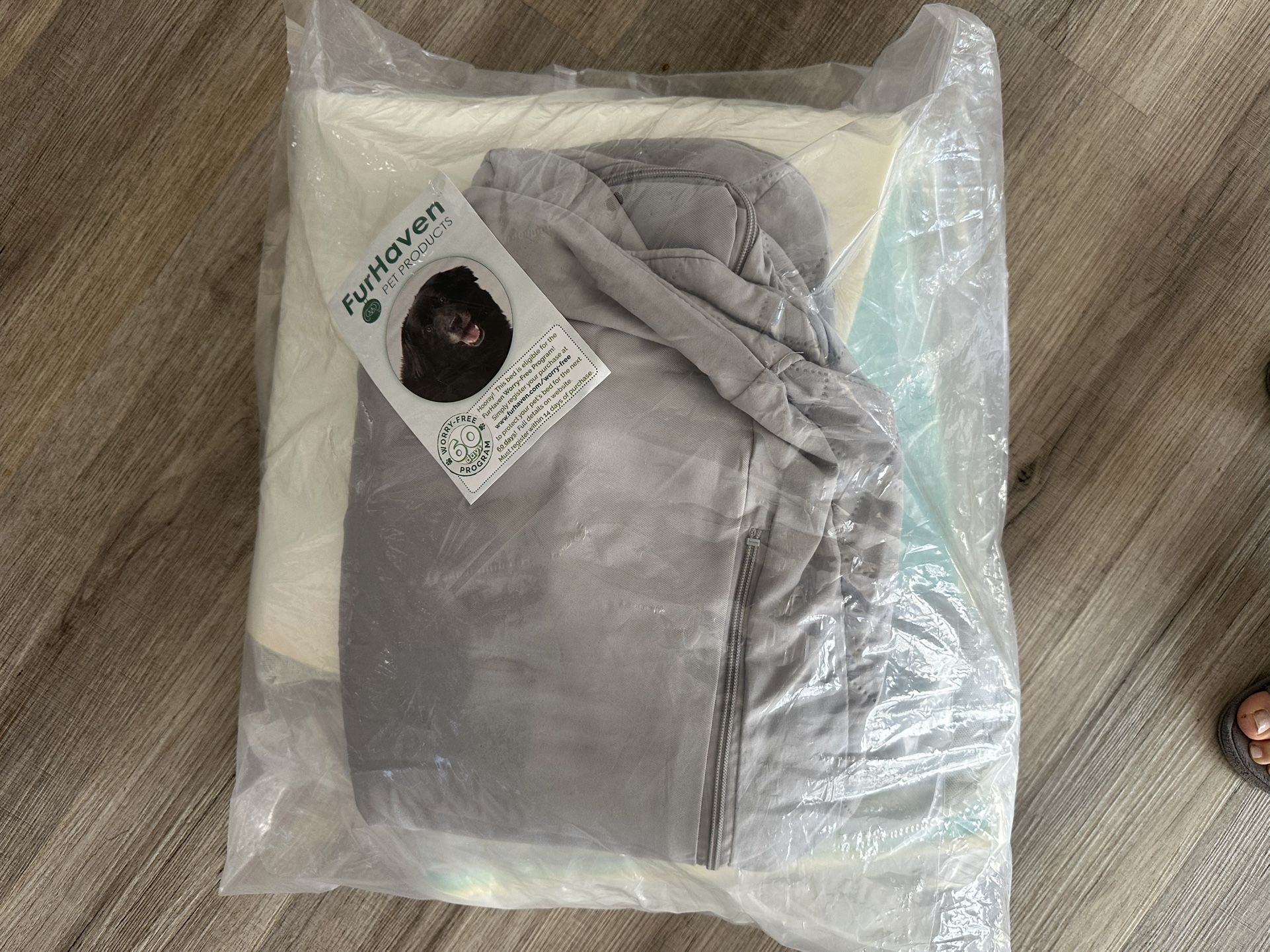 dog bed with memorial mattress