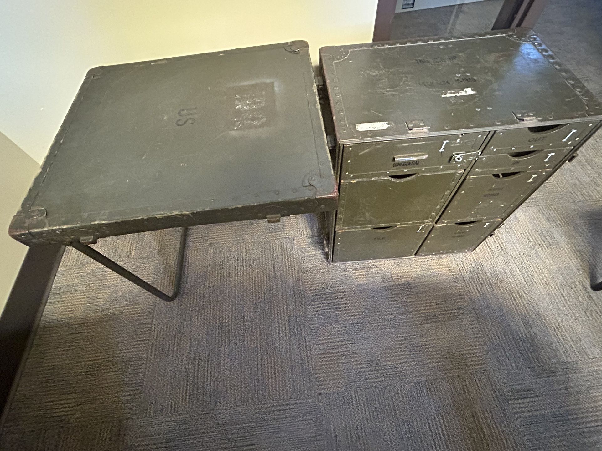 Old School Military Field Desk