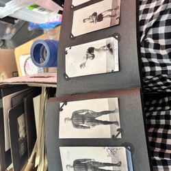 Box Full Of Antique Photographs