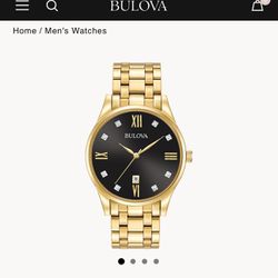 Bulova Classic Diamonds Collection Watch 