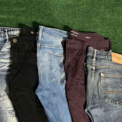 Men’s Jeans Lot Bundle Deal 