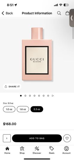 Gucci bloom Perfume
