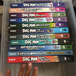 Dave Pilkey (Dog man, Captain Underpants, and Cat kid) Books