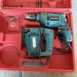 Corded Electric Drill & Jig Saw 
