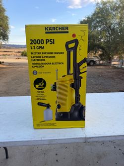 K’A’CHER 2000 PSI 1.2 GPM electric pressure washer