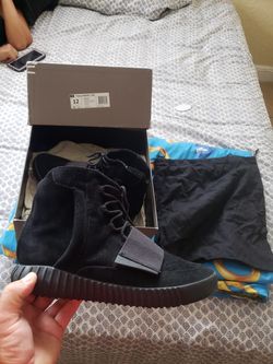Yeezy 750 black size 12