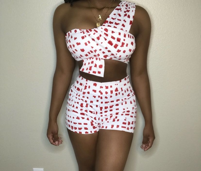 2pc Set In Red