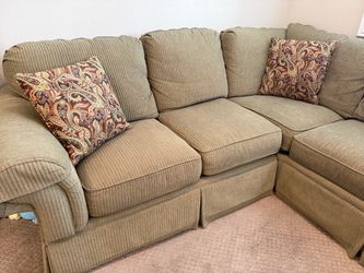 Sectional Sofa with Ottoman