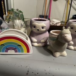 Cute planters or pencil/marker holders