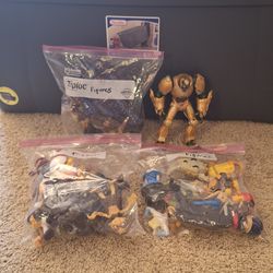 3 Bags of Figures