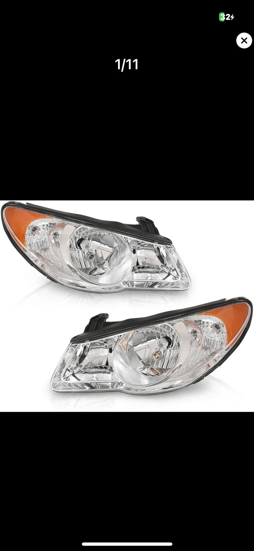 Hyundai Elantra Headlight