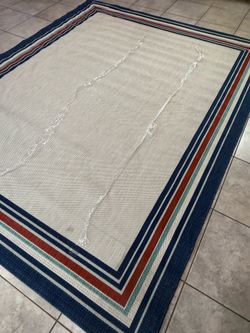 Premium outdoor area rug - new - 8x10 feet - D71