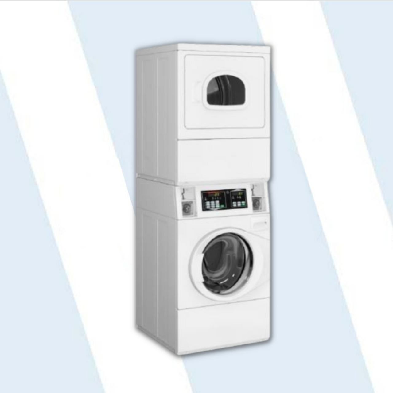 Speed Queen Stack Washer/Dryer – Gas (New, Commercial)