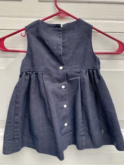 Baby Gap Girls 18-24 Denim Dress