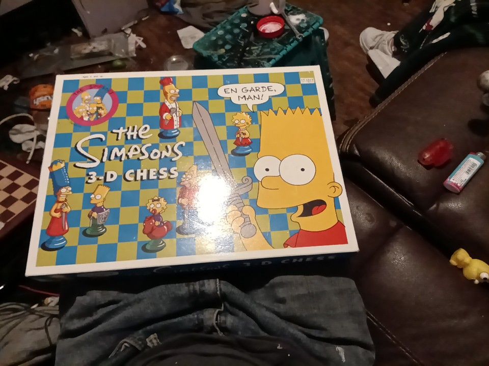 The Simpsons 3d Chess