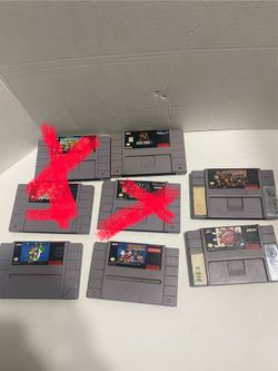 Super Nintendo games
