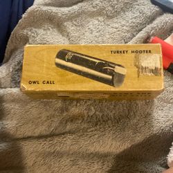 Turkey Hooter….Game And Bird Call
