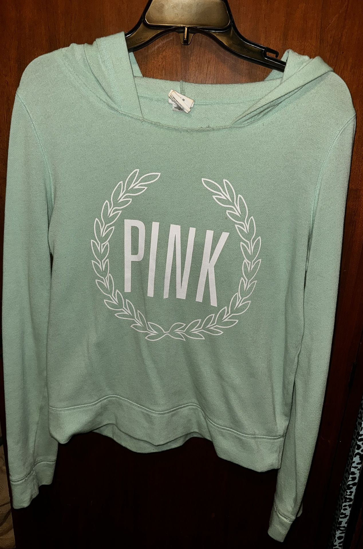 PINK Victoria Secret Mint Sweater