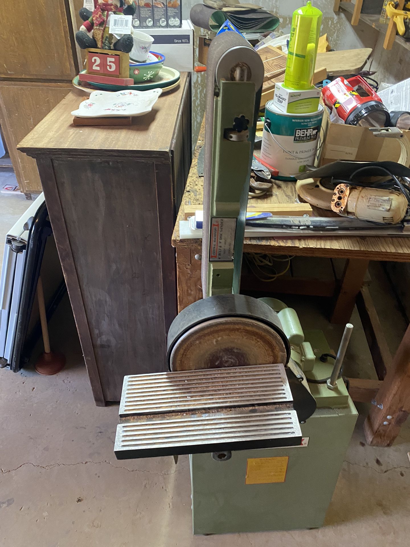 Central Machinery 6” Belt 9”sander