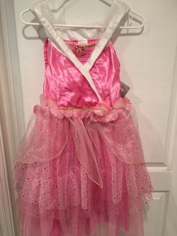Sleeping Beauty princess dress size 7/8 NEW