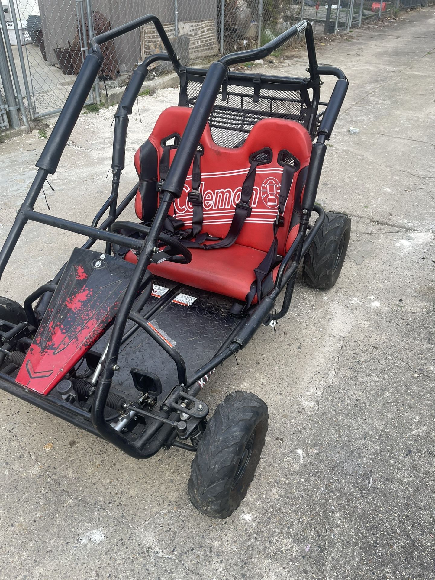 Coleman Power Sports Go Kart Gas Powered 196cc/6.5hp