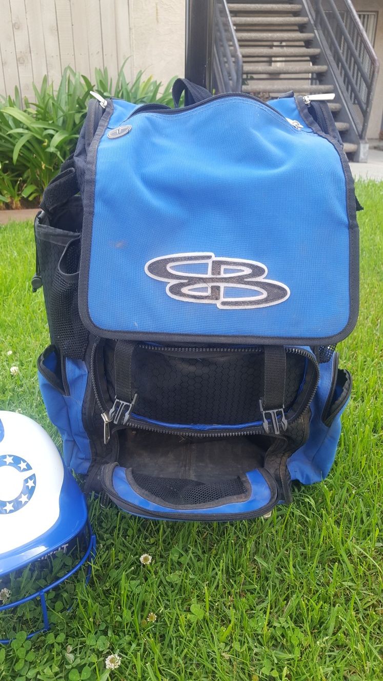 1 - Boombah Superpack Rolling Bat Bag for Softball or Baseball