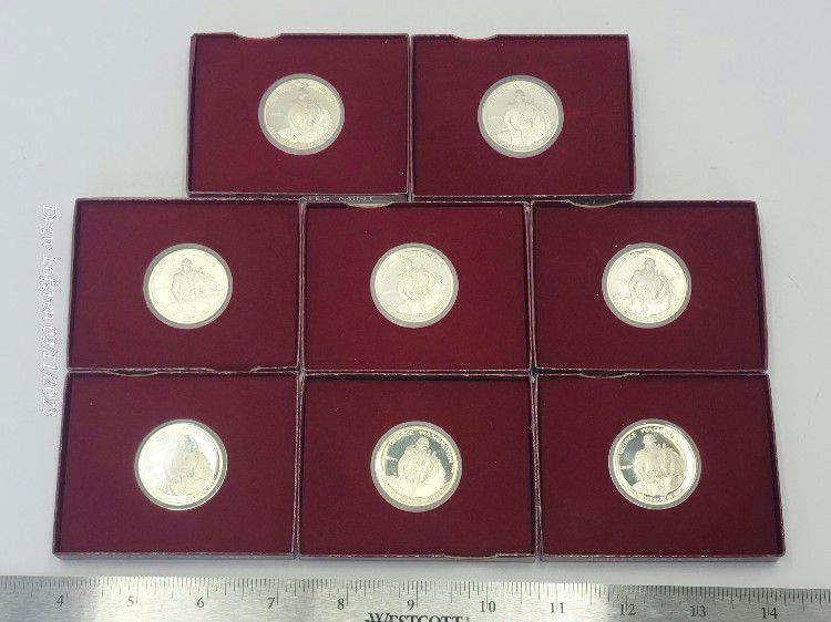 Large Lot of US Mint Proof Sets. Coins 1981 Type 2. Collectible Currency. Treasury