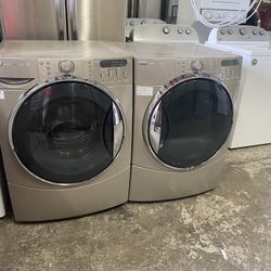 Gold Kenmore electric Frontload Set electric dryer can deliver