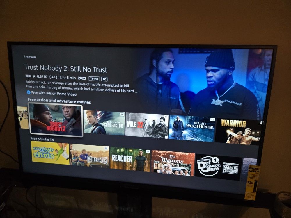 43" Insignia 4k Smart Tv