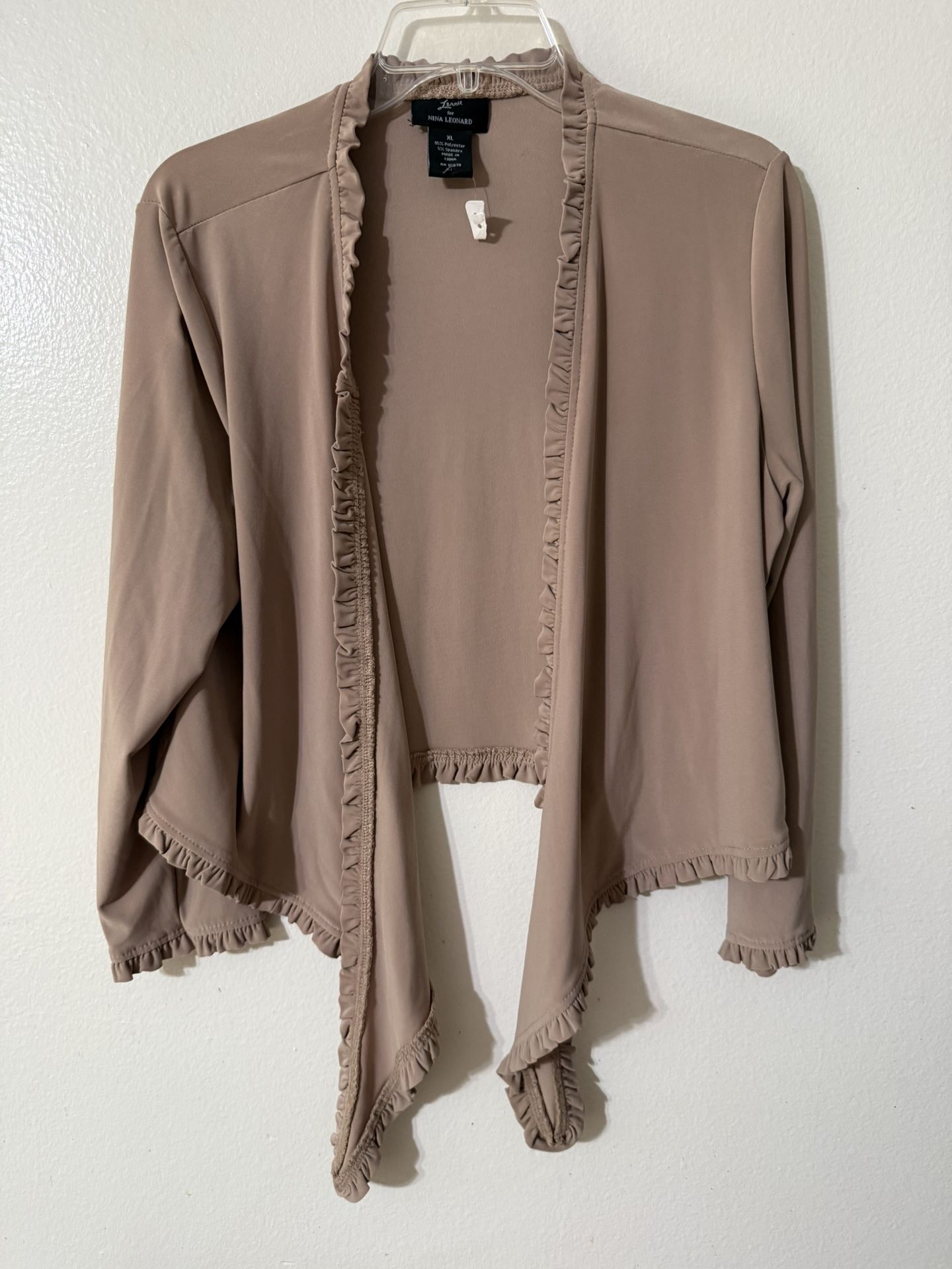 Nina Leonard Short women’s Cardigan