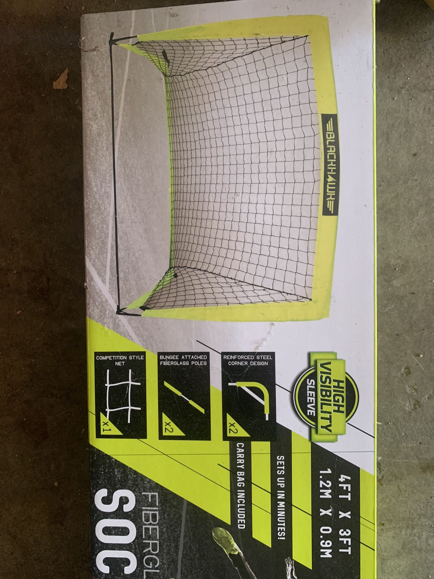 PORTABLE SOCCER GOALS