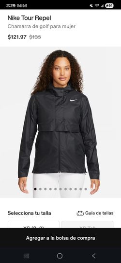 Chamarra para mujer nike size m