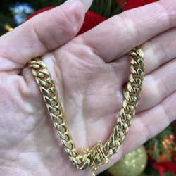 10k SEMI SOLID CUBAN LINK 