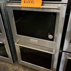 Kitchen Aid Stainless Steel Double Oven Z3G