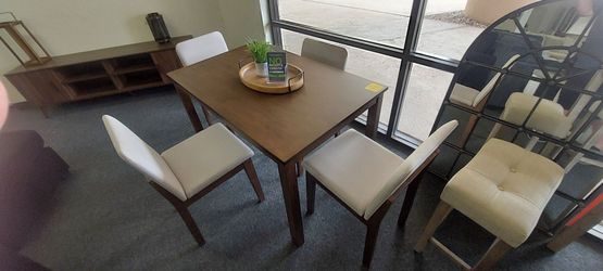 Brown 5pc Dining Set