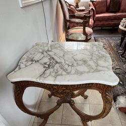Rococo Marble Top Table
