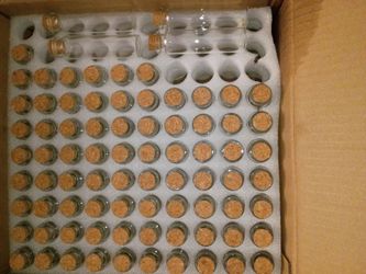 Tiny DIY glass jars