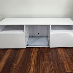 WHITE TV STAND FOR SALE 