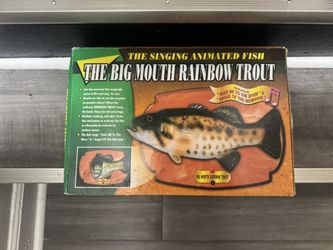 Big Mouth Rainbow Trout Singing