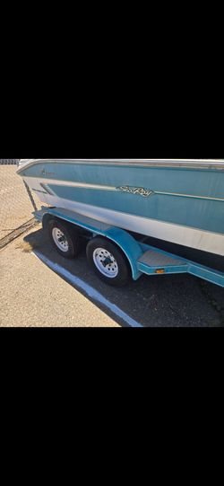 20ft zieman tandem axle boat trailer