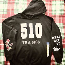 Gladin , Hoodie, Black,large 