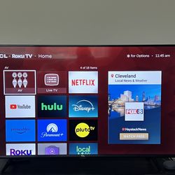 TCL Roku TV 55”