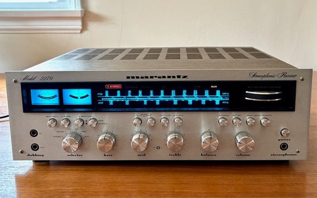 Marantz 2270 Receiver Recapped