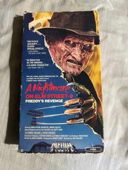 Nightmare on elm street 2 vhs