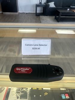 Camera Lens Detector