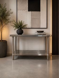 Stainless Steel Console Table