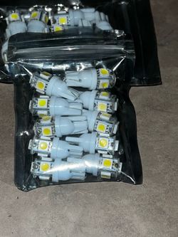 10 pcs White led  Bulb fit to light bulb # 158 ,161 ,168,194