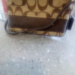 Coach Signature C Style Wristlet 